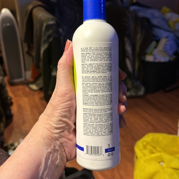 DevaCurl No-Poo Blue Anti-brass Zero Lather Curl Cleanser 12 fl oz (355ml). New - Picture 2 of 2